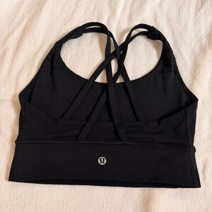 lululemon athletica Black Strappy Sports Bra size 4